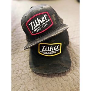 Camo Zilker Brewing Flat-bill Snapbacks